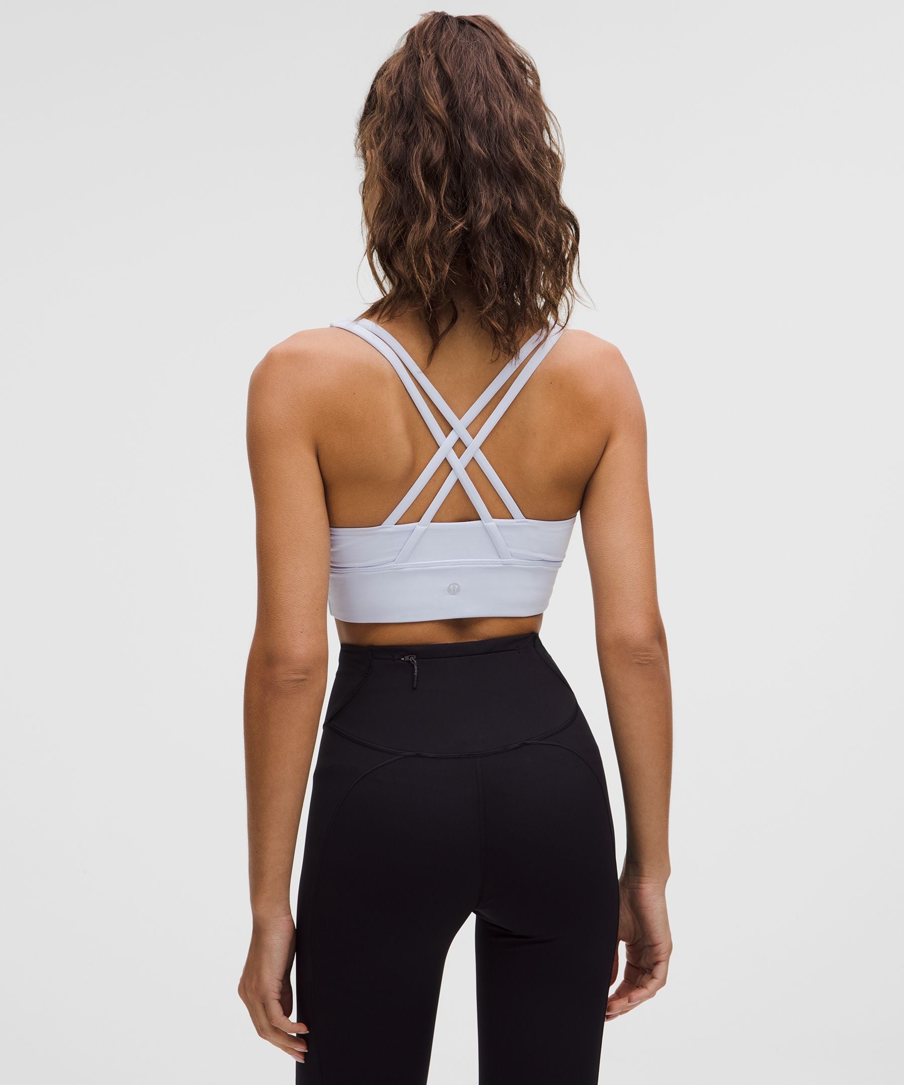 Lululemon lululemon Energy Longline Bra *Medium Support, BD Cups Serene Blue