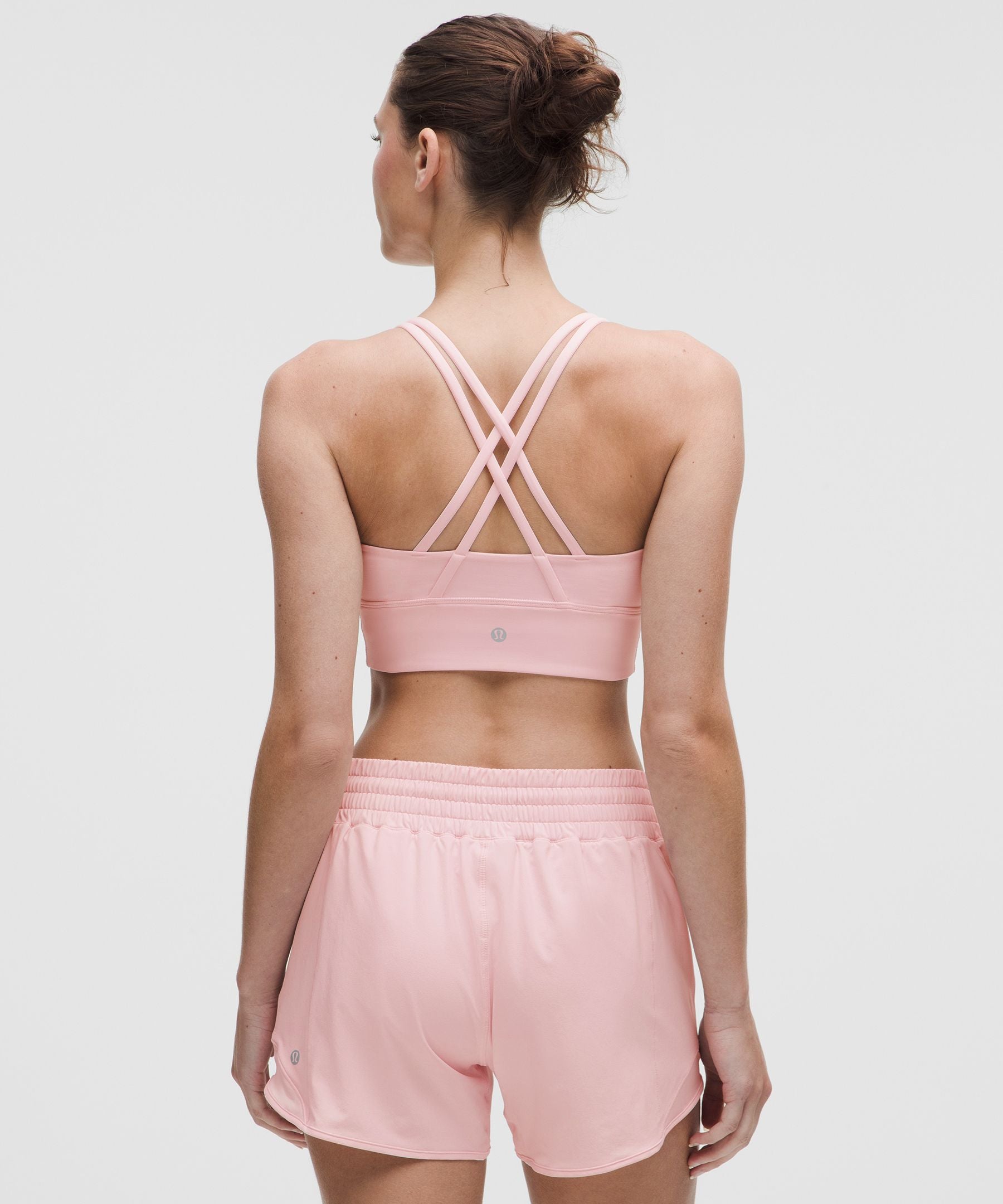 Lululemon lululemon Energy Longline Bra *Medium Support, BD Cups Blissful Pink
