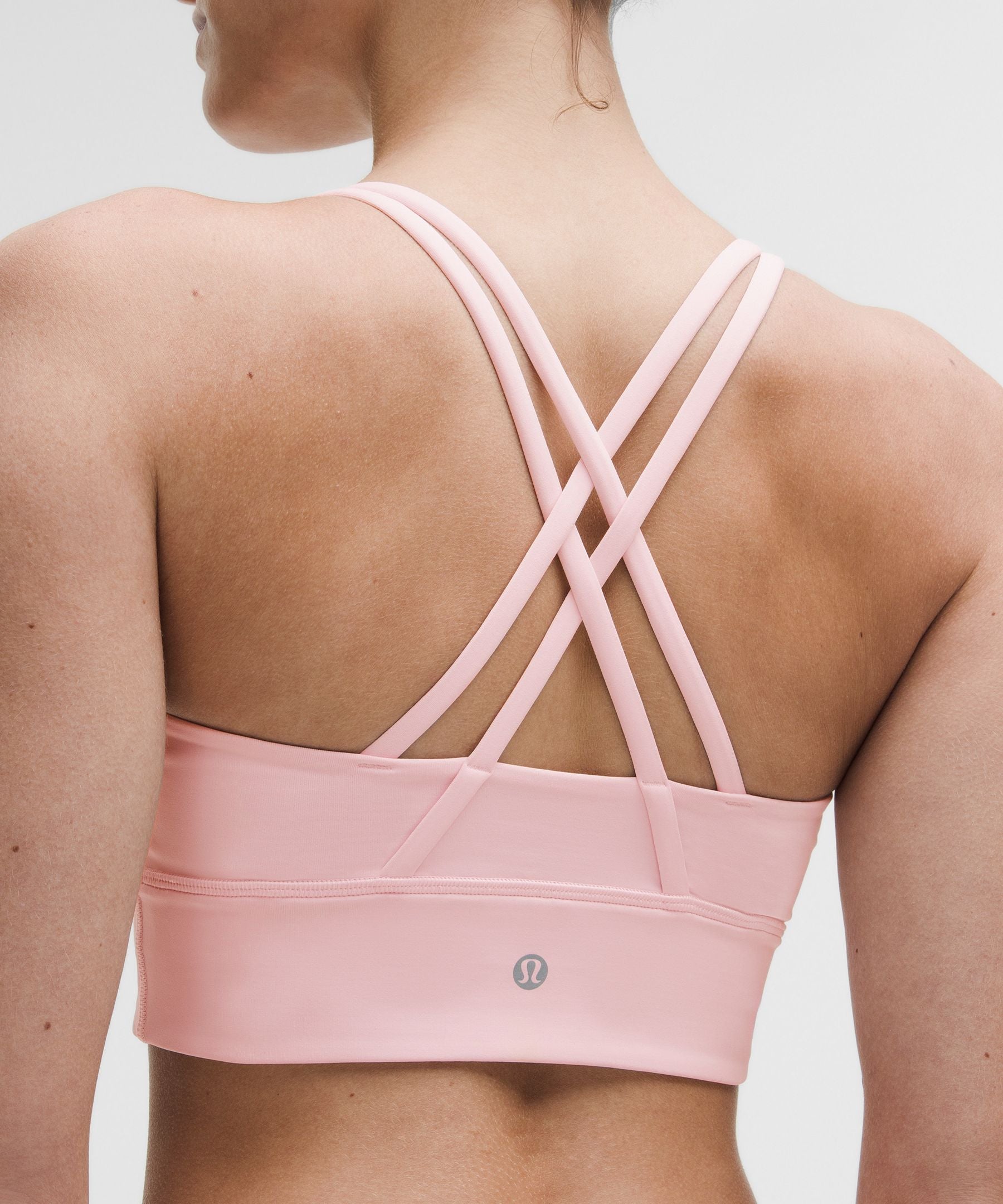 Lululemon lululemon Energy Longline Bra *Medium Support, BD Cups Blissful Pink
