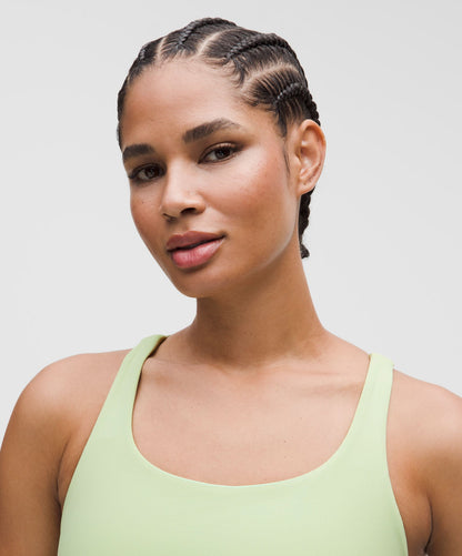 Lululemon lululemon Energy Longline Bra *Medium Support, BD Cups Lemongrass
