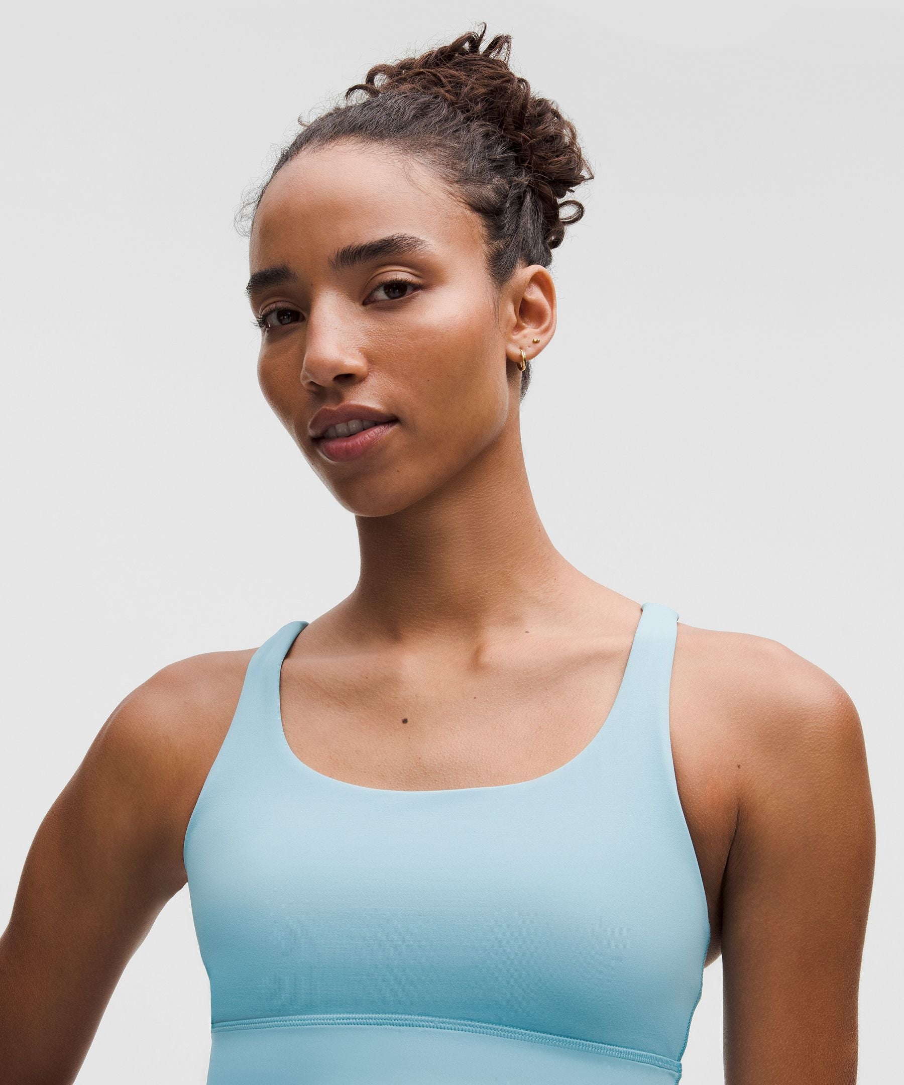 Lululemon lululemon Energy Longline Bra *Medium Support, BD Cups Washed Blue