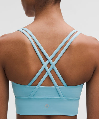 Lululemon lululemon Energy Longline Bra *Medium Support, BD Cups Washed Blue