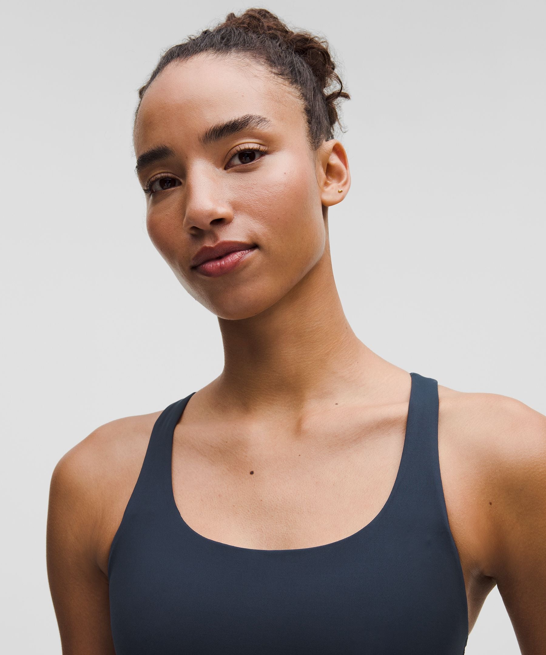 Lululemon lululemon Energy Longline Bra Medium Support, B-D Cups *Evolve True Navy