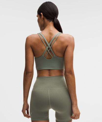Lululemon lululemon Energy Longline Bra Medium Support, B-D Cups *Evolve