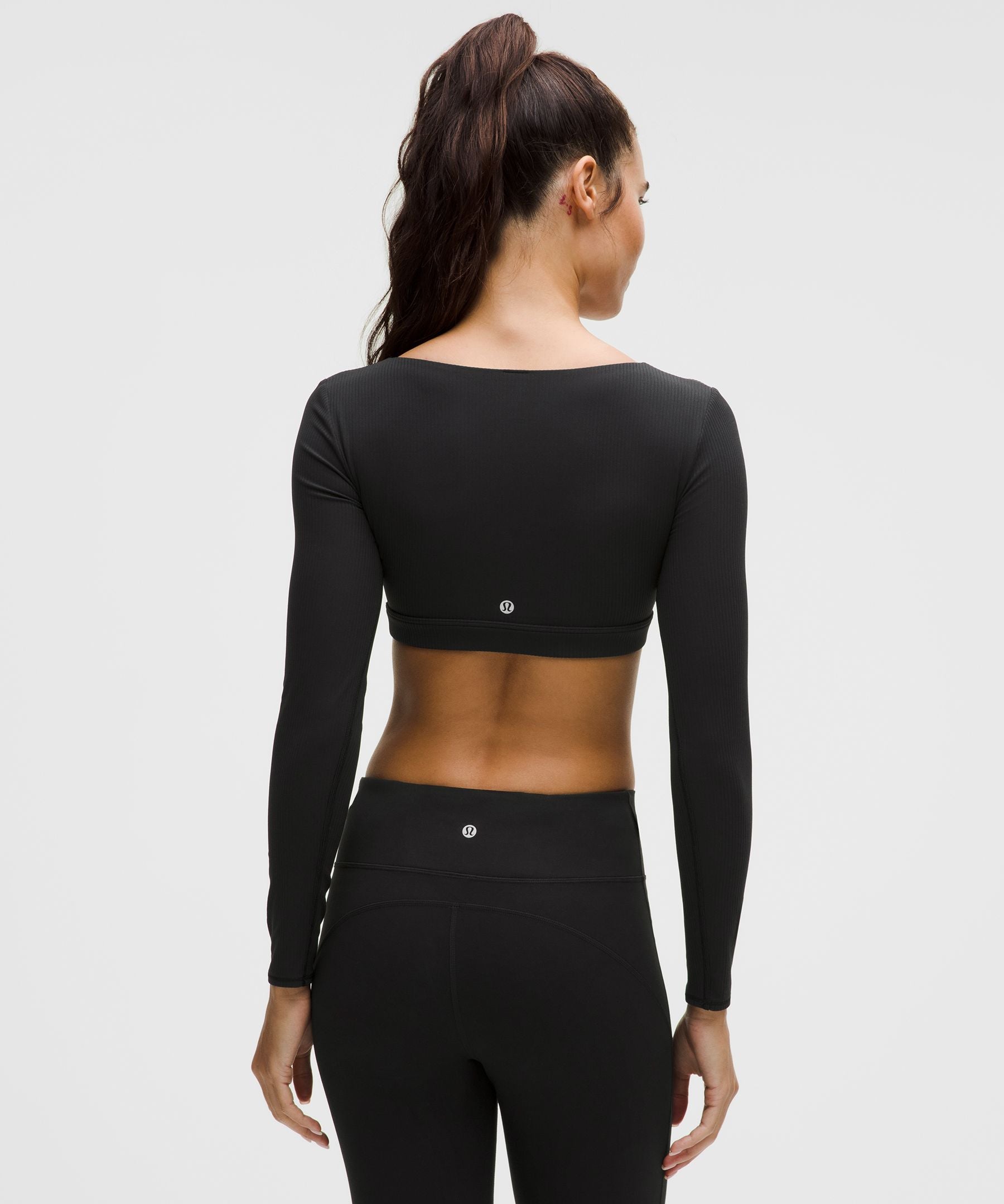 Lululemon Ribbed Nulu Long-Sleeve Bra Top *Light Support, B/C Cup