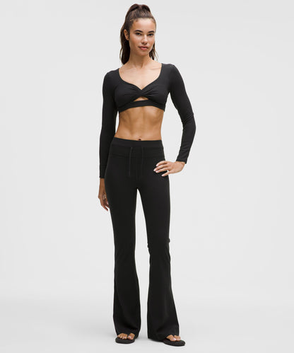 Lululemon Ribbed Nulu Long-Sleeve Bra Top *Light Support, B/C Cup