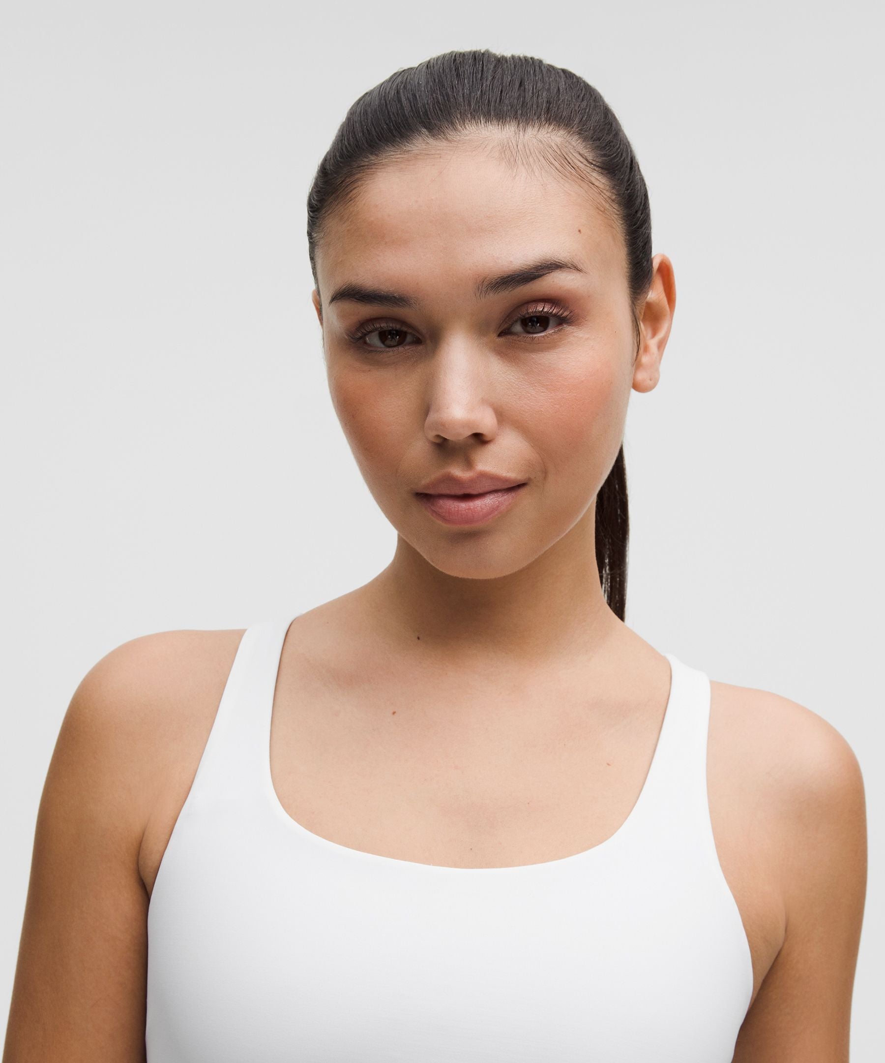 Lululemon lululemon Energy Longline Bra Medium Support, B-D Cups *Evolve White