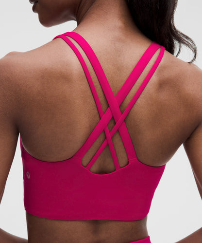 Lululemon lululemon Energy Longline Bra Medium Support, B-D Cups *Evolve