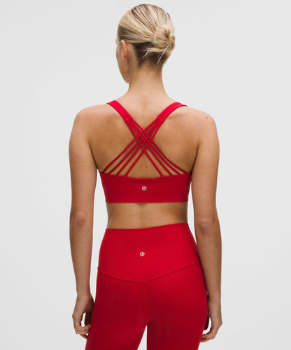 Lululemon FlexyFlex Strappy Yoga Bra *Light Support, D-DDD Cups