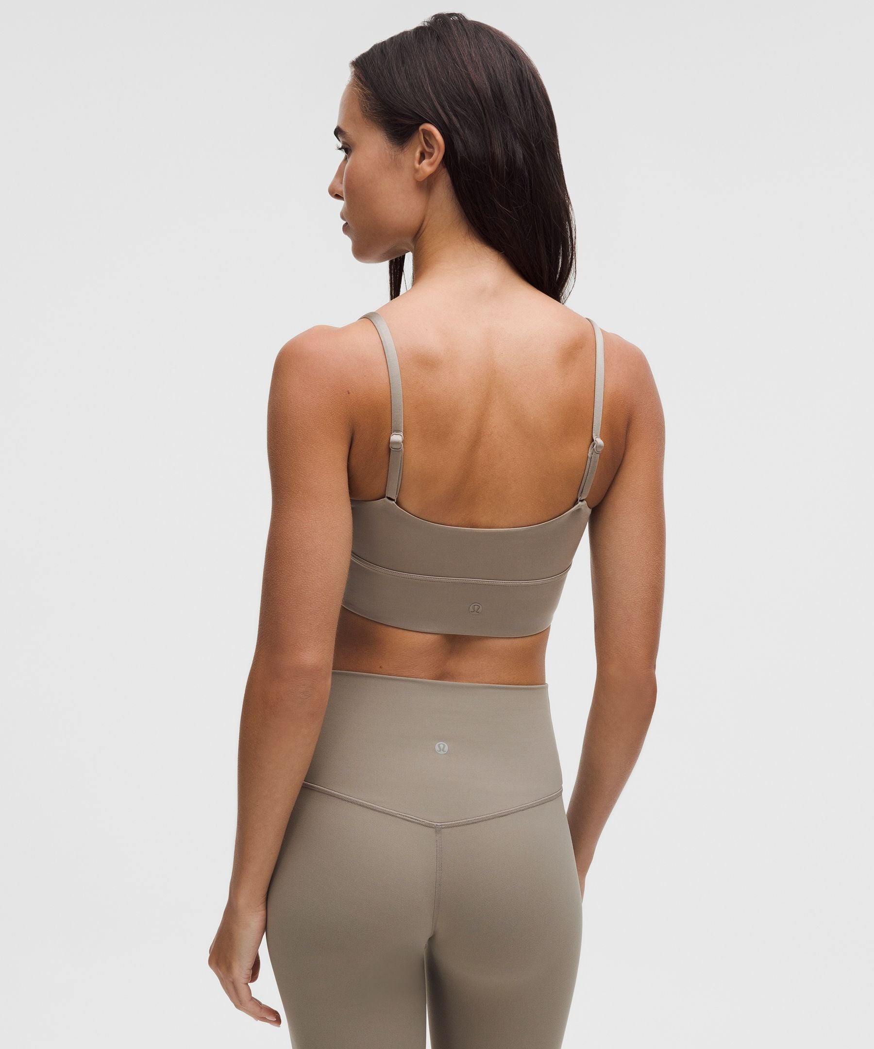 Lululemon Satin Spaghetti-Strap Yoga Bra *Light Support, A/B Cup