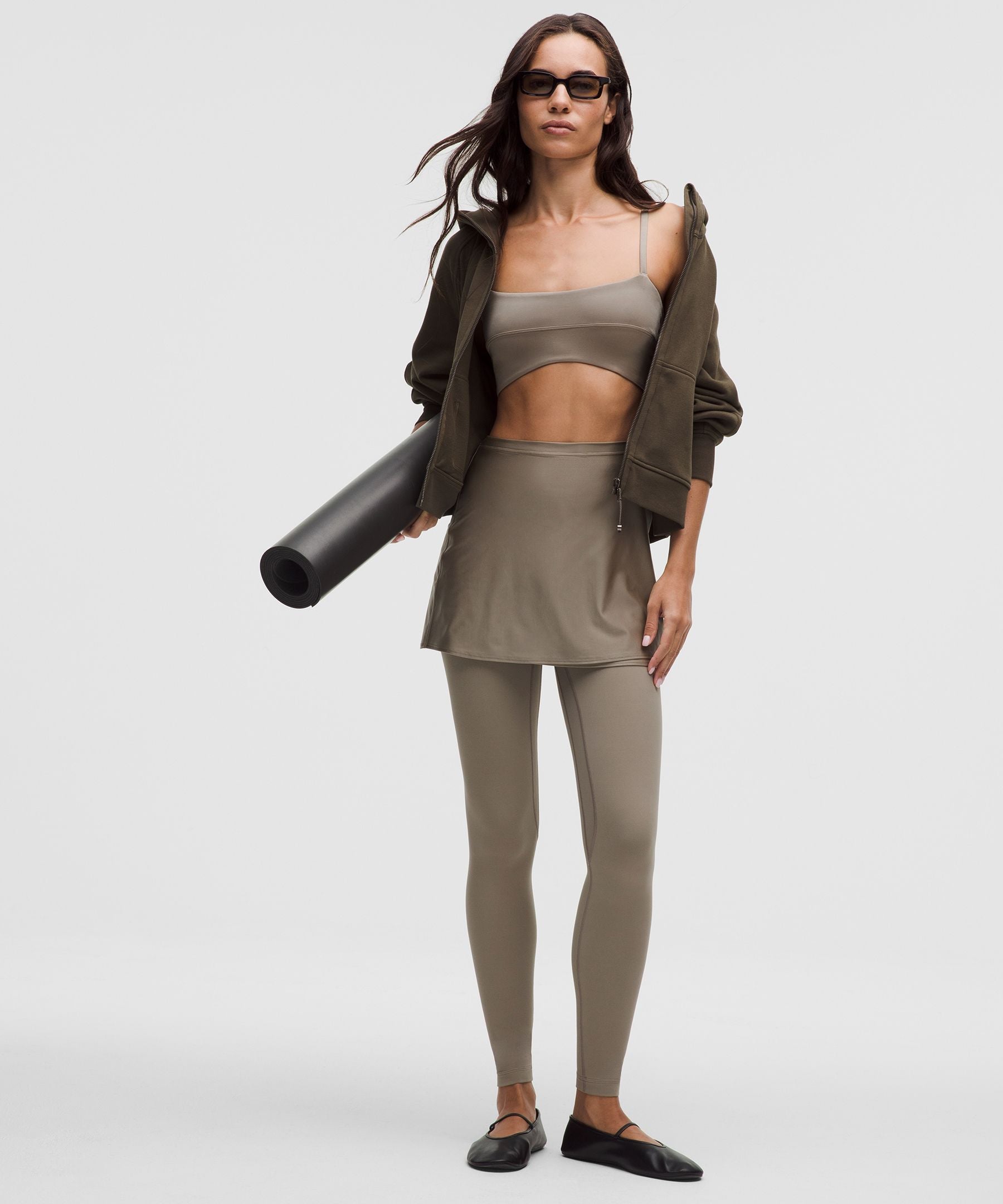 Lululemon Satin Spaghetti-Strap Yoga Bra *Light Support, A/B Cup