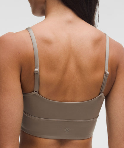 Lululemon Satin Spaghetti-Strap Yoga Bra *Light Support, A/B Cup