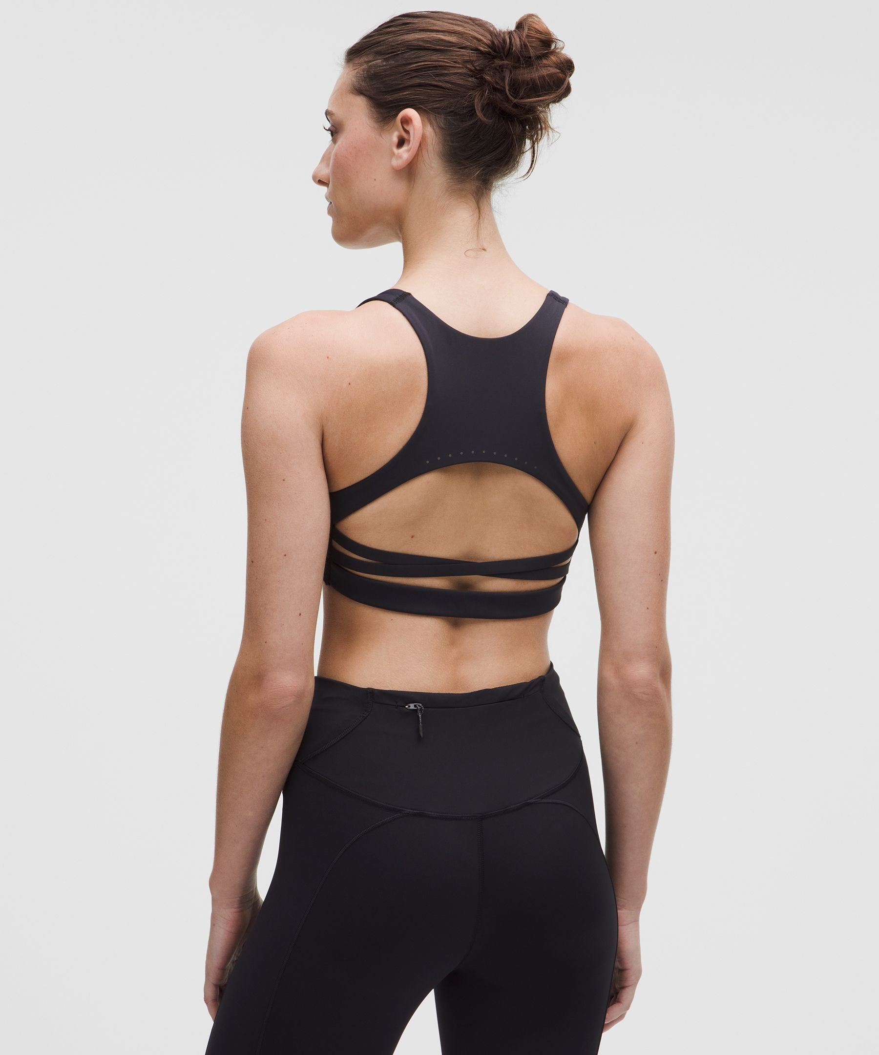 Lululemon Nulux Strappy-Back Sports Bra *Medium Support, B/C Cup Nightmoth