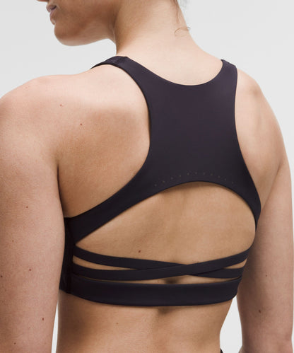 Lululemon Nulux Strappy-Back Sports Bra *Medium Support, B/C Cup Nightmoth