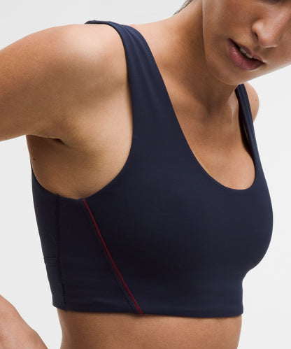 Lululemon Wunder Train Piped Sports Bra *Medium Support, B/C Cup