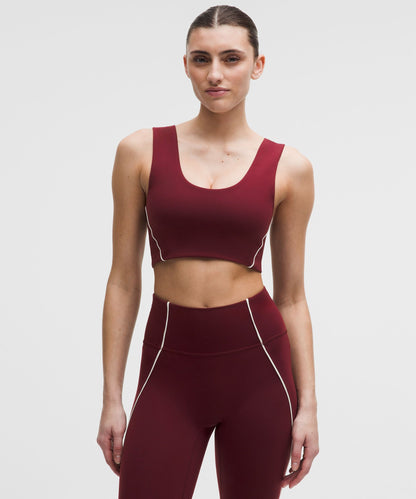 Lululemon Wunder Train Piped Sports Bra *Medium Support, B/C Cup