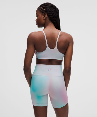 Lululemon Wunder Train Strappy Racer Bra, Light Support, C/D Cup *Pride