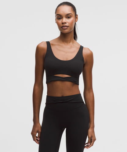 Lululemon Nulu Twist-Front Scoop-Neck Bra *Light Support, B/C Cup