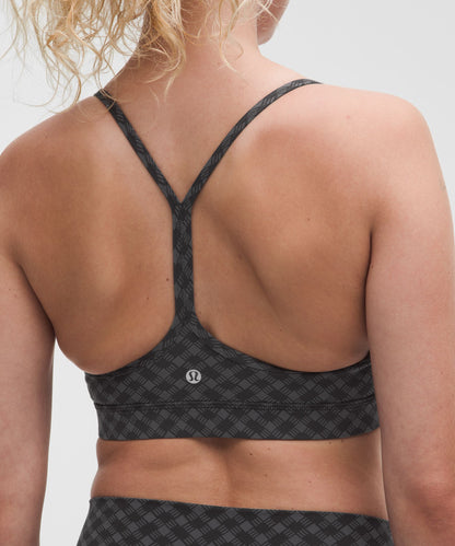 Lululemon Flow Y Bra Nulu Light Support, A–C Cups *Jacquard