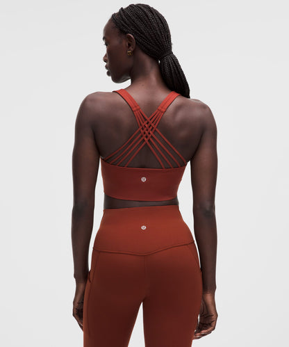 Lululemon FlexyFlex Strappy Longline Yoga Bra *Light Support, A–C Cups
