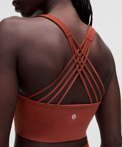 Lululemon FlexyFlex Strappy Longline Yoga Bra *Light Support, A–C Cups