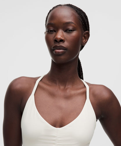 Lululemon Flow Y Ruched Bra *Light Support, B/C Cup