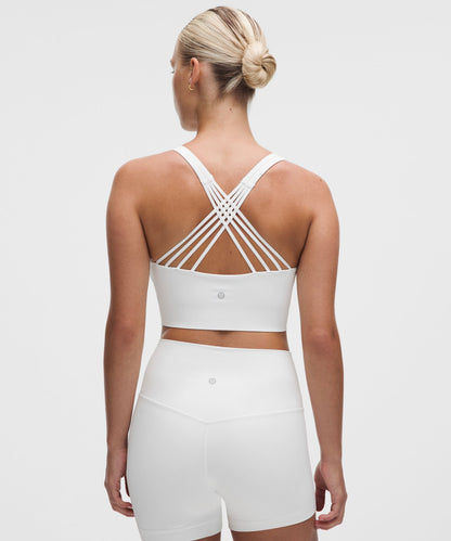 Lululemon FlexyFlex Strappy Longline Yoga Bra *Light Support, D–DDD Cups