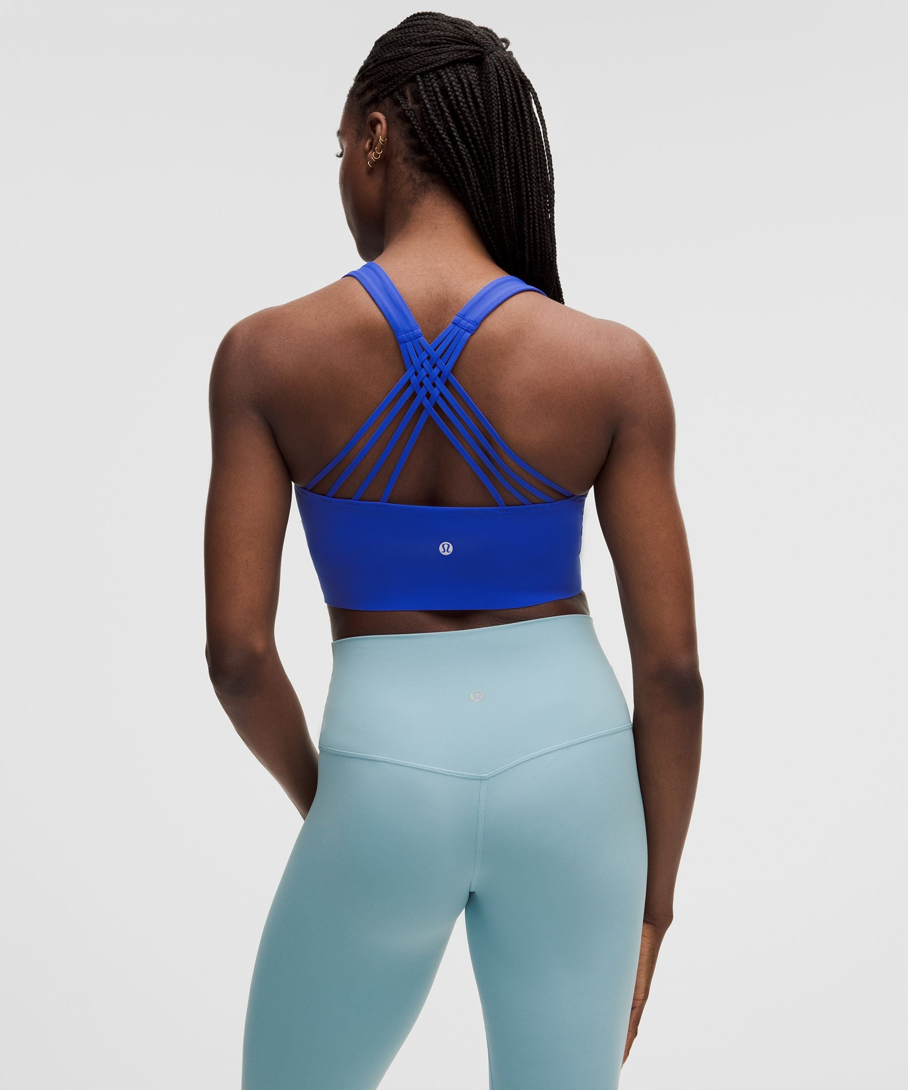 Lululemon FlexyFlex Strappy Longline Yoga Bra *Light Support, D–DDD Cups