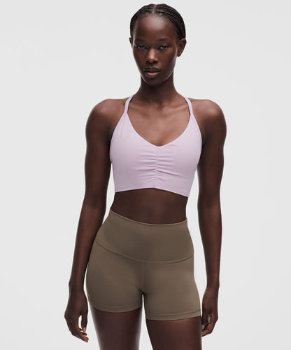 Lululemon Flow Y Ruched Bra *Light Support, B/C Cup