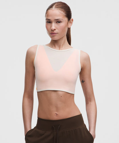 Lululemon Bend This Mesh Bandeau and V-Neck Bra *Light Support, A–C Cups