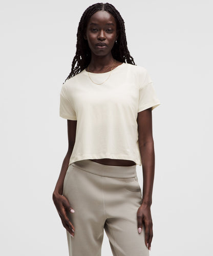 Lululemon Cates T-Shirt Light Ivory