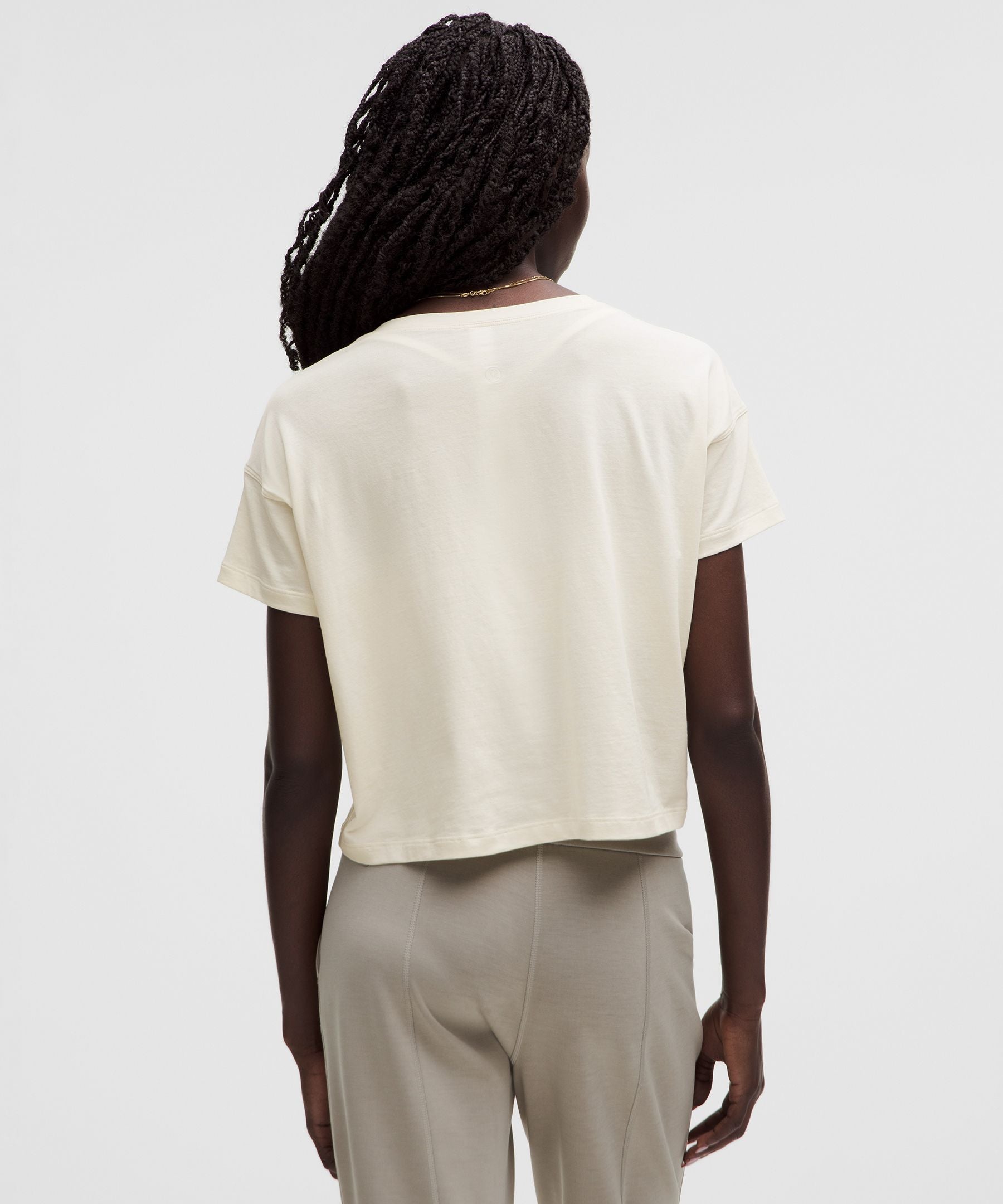 Lululemon Cates T-Shirt Light Ivory