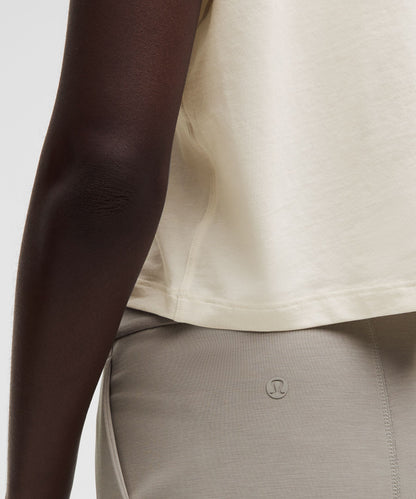 Lululemon Cates T-Shirt Light Ivory