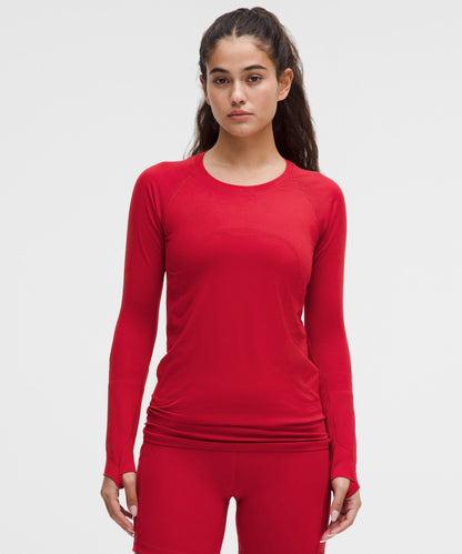 Lululemon Women's Swiftly Tech Long-Sleeve Shirt 2.0 *Hip Length