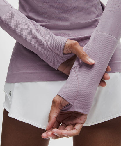 Lululemon Women's Swiftly Tech Long-Sleeve Shirt 2.0 *Hip Length