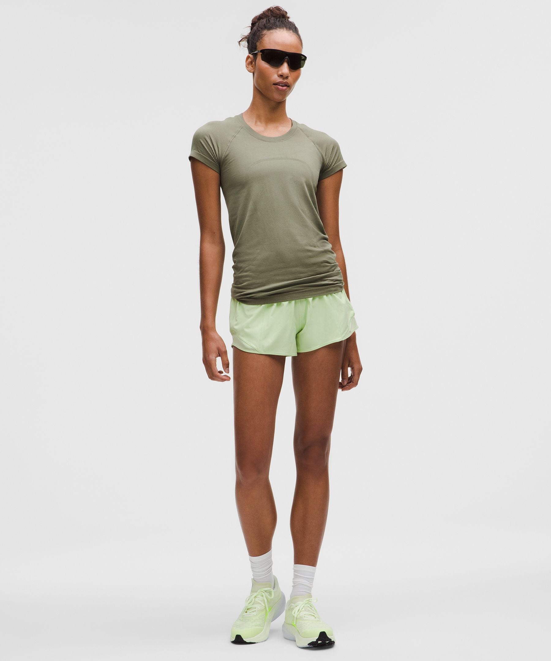 Lululemon Swiftly Tech Short-Sleeve Shirt 2.0 *Hip Length Bay Leaf/Bay Leaf