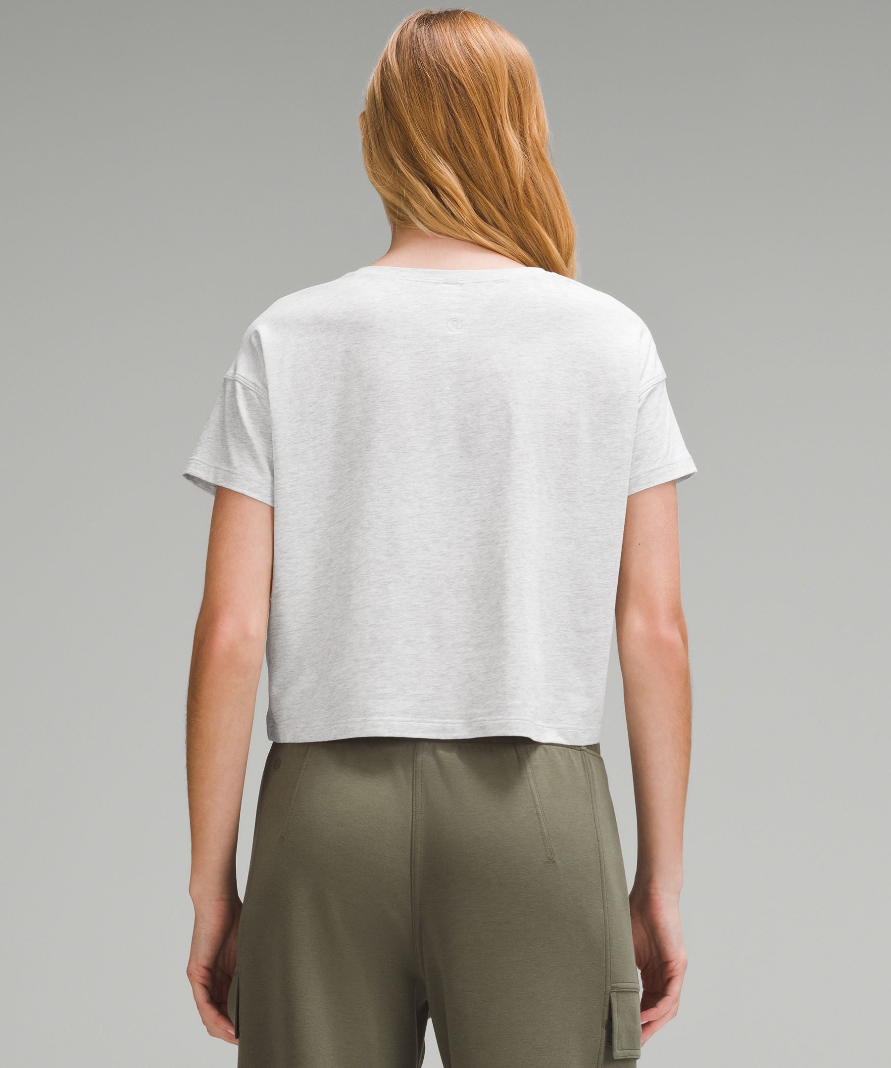 Lululemon Cates T-Shirt Heathered Core Ultra Light Grey