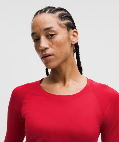 Lululemon Women's Swiftly Tech Long-Sleeve Shirt 2.0 *Waist Length