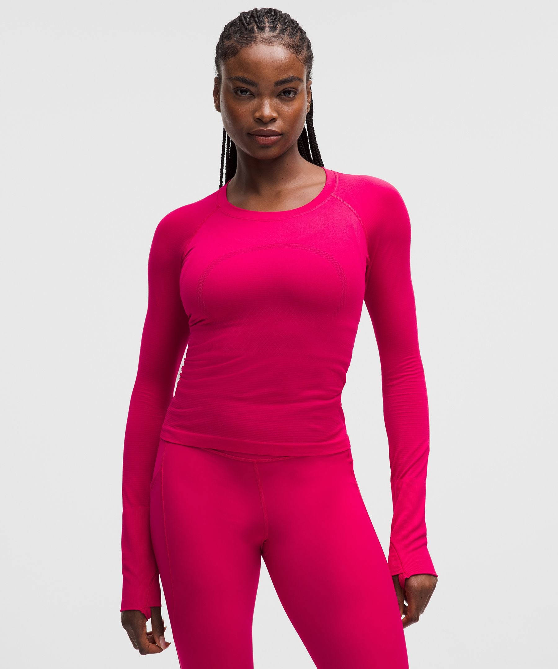Lululemon Women's Swiftly Tech Long-Sleeve Shirt 2.0 *Waist Length