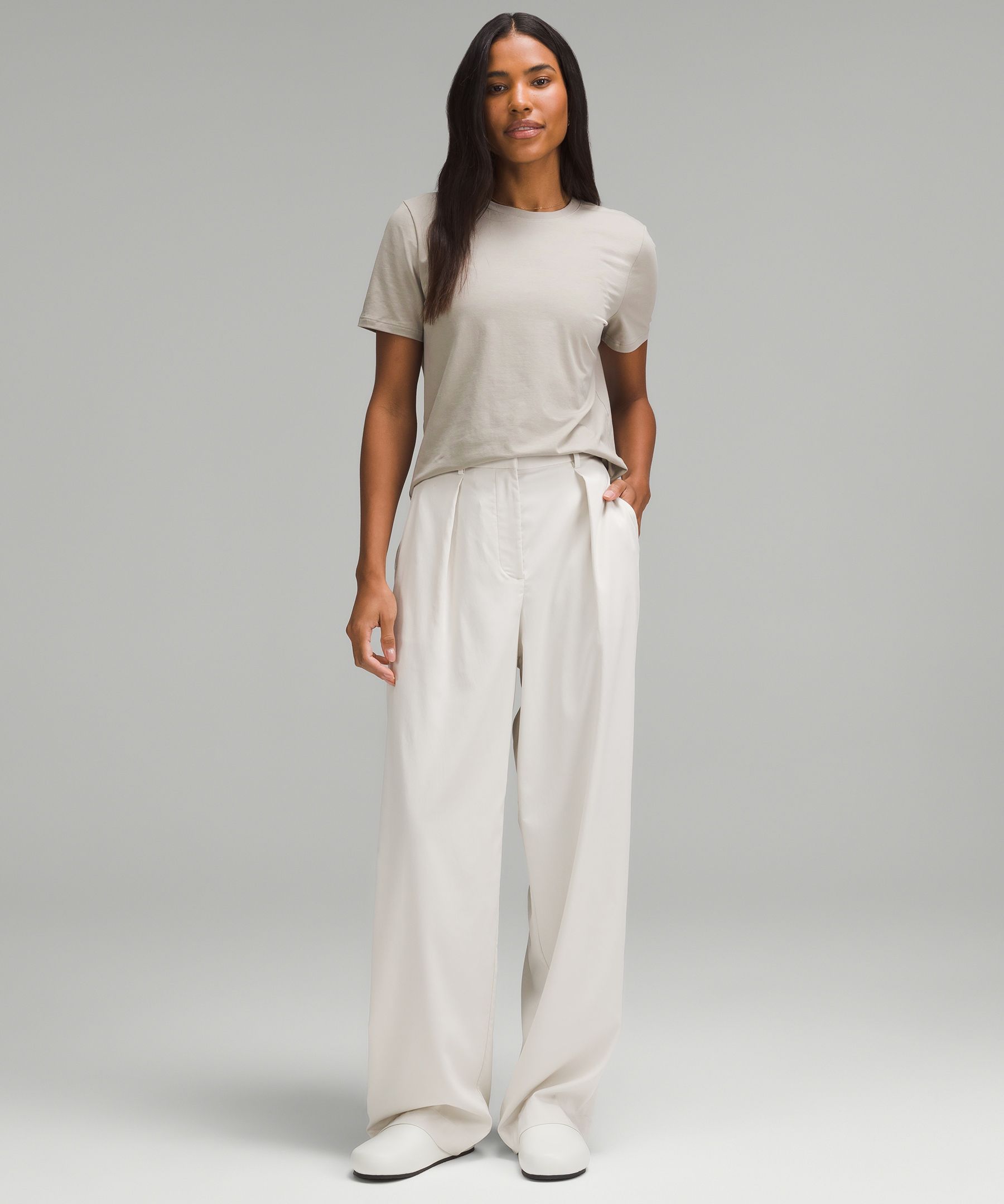 Lululemon Love Crewneck T-Shirt Riverstone