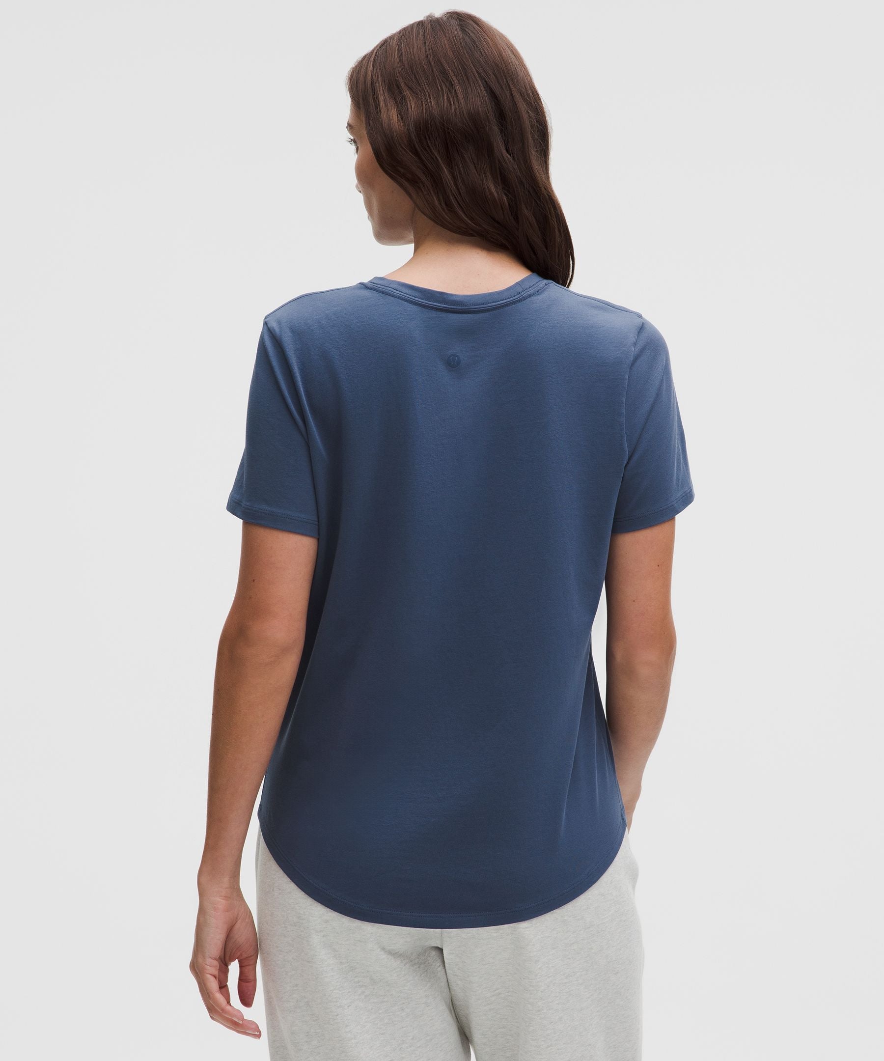 Lululemon Love Crewneck T-Shirt Blue Twill