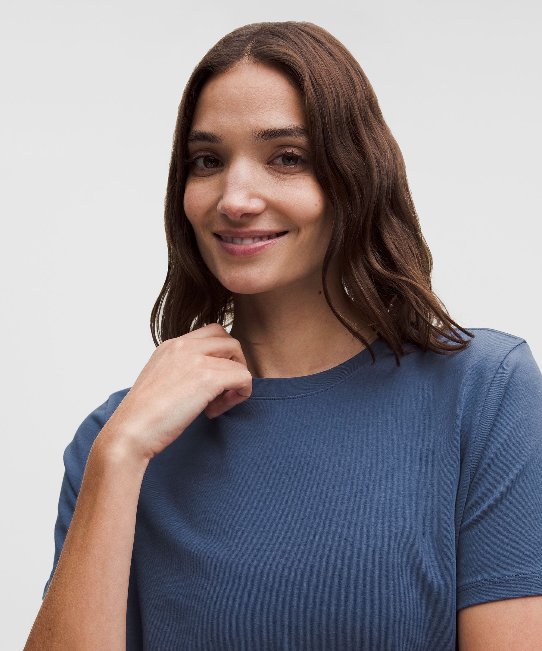 Lululemon Love Crewneck T-Shirt Blue Twill