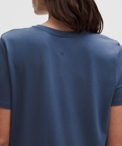 Lululemon Love Crewneck T-Shirt Blue Twill