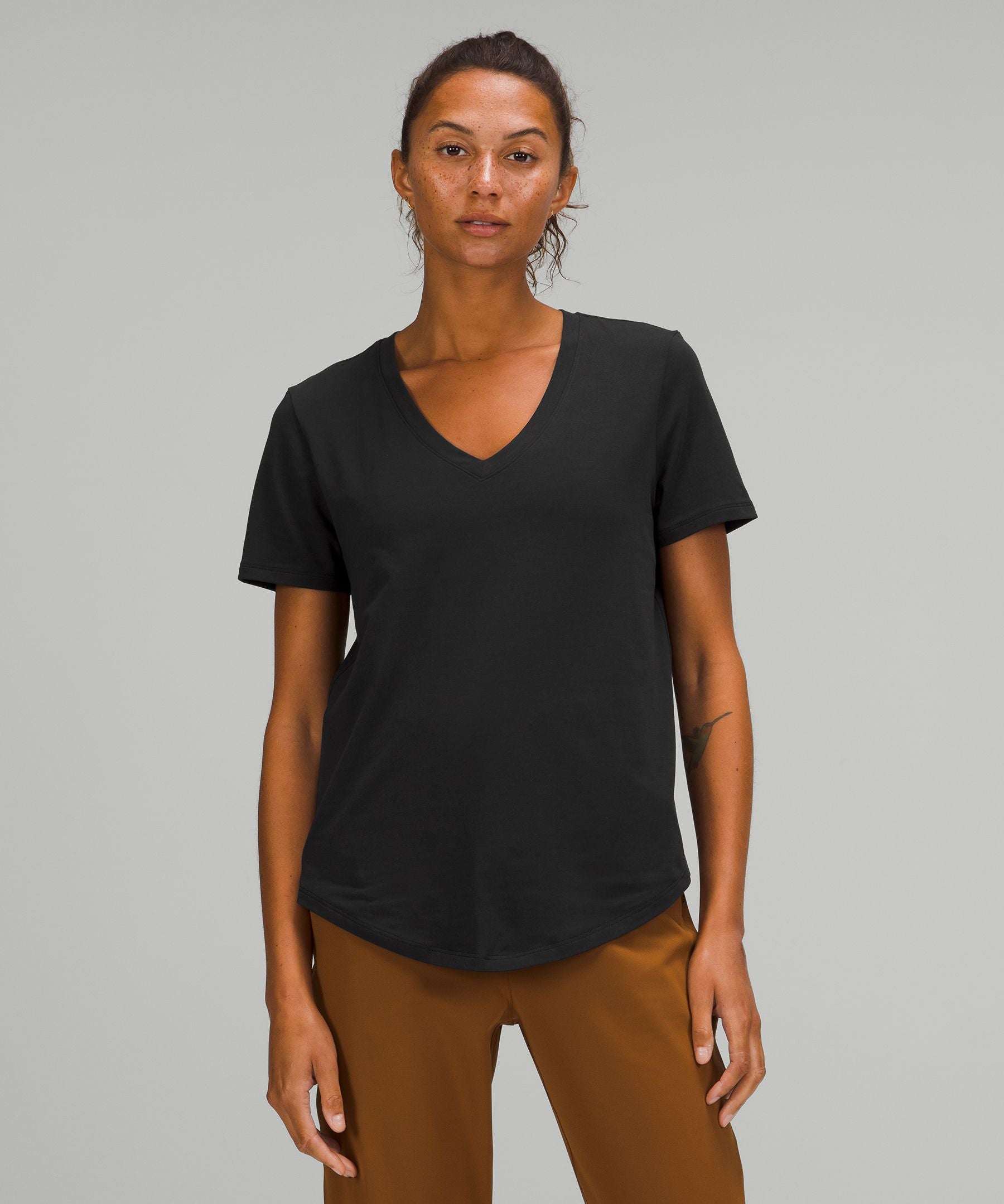 Lululemon Love V-Neck T-Shirt Black