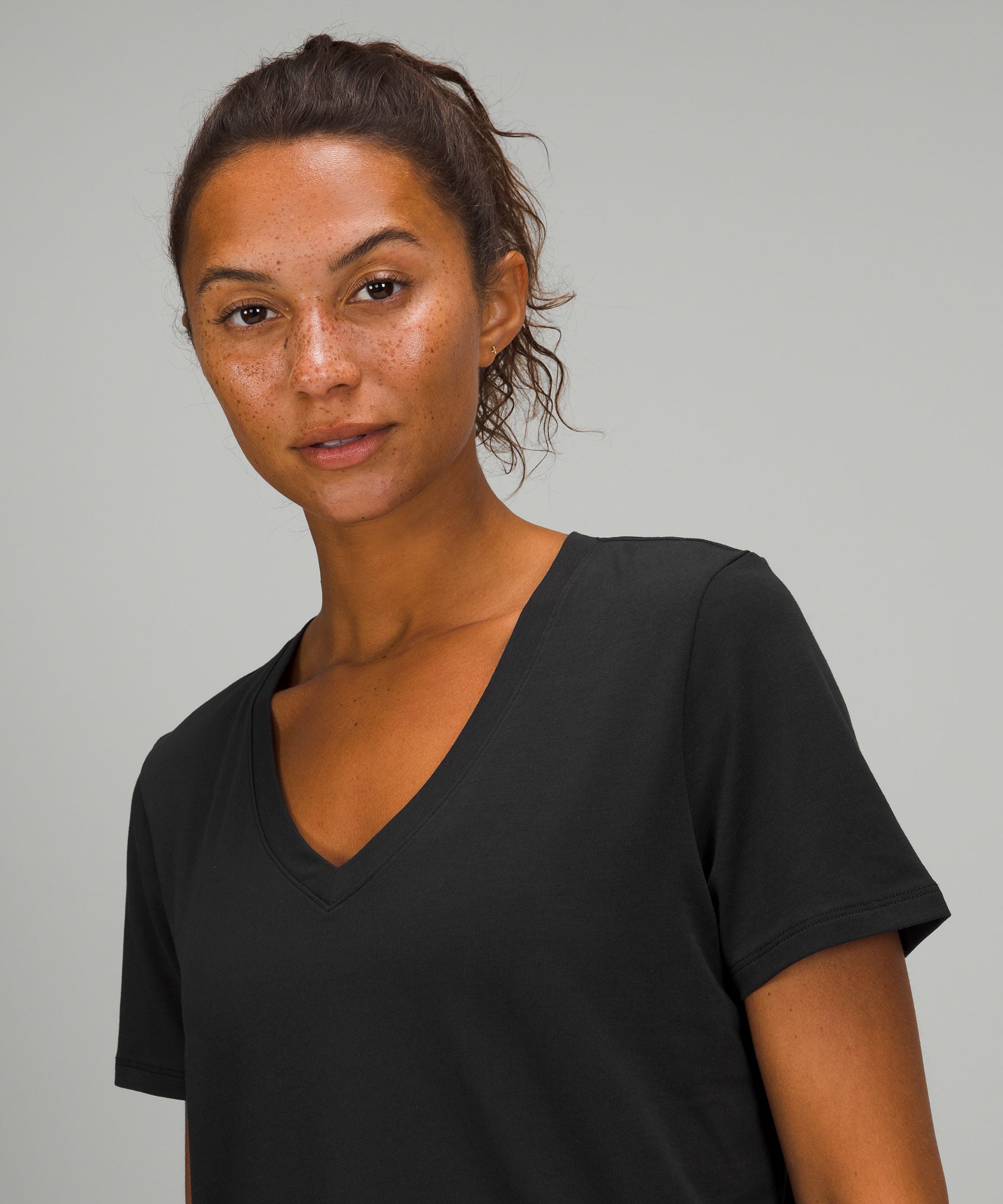 Lululemon Love V-Neck T-Shirt Black