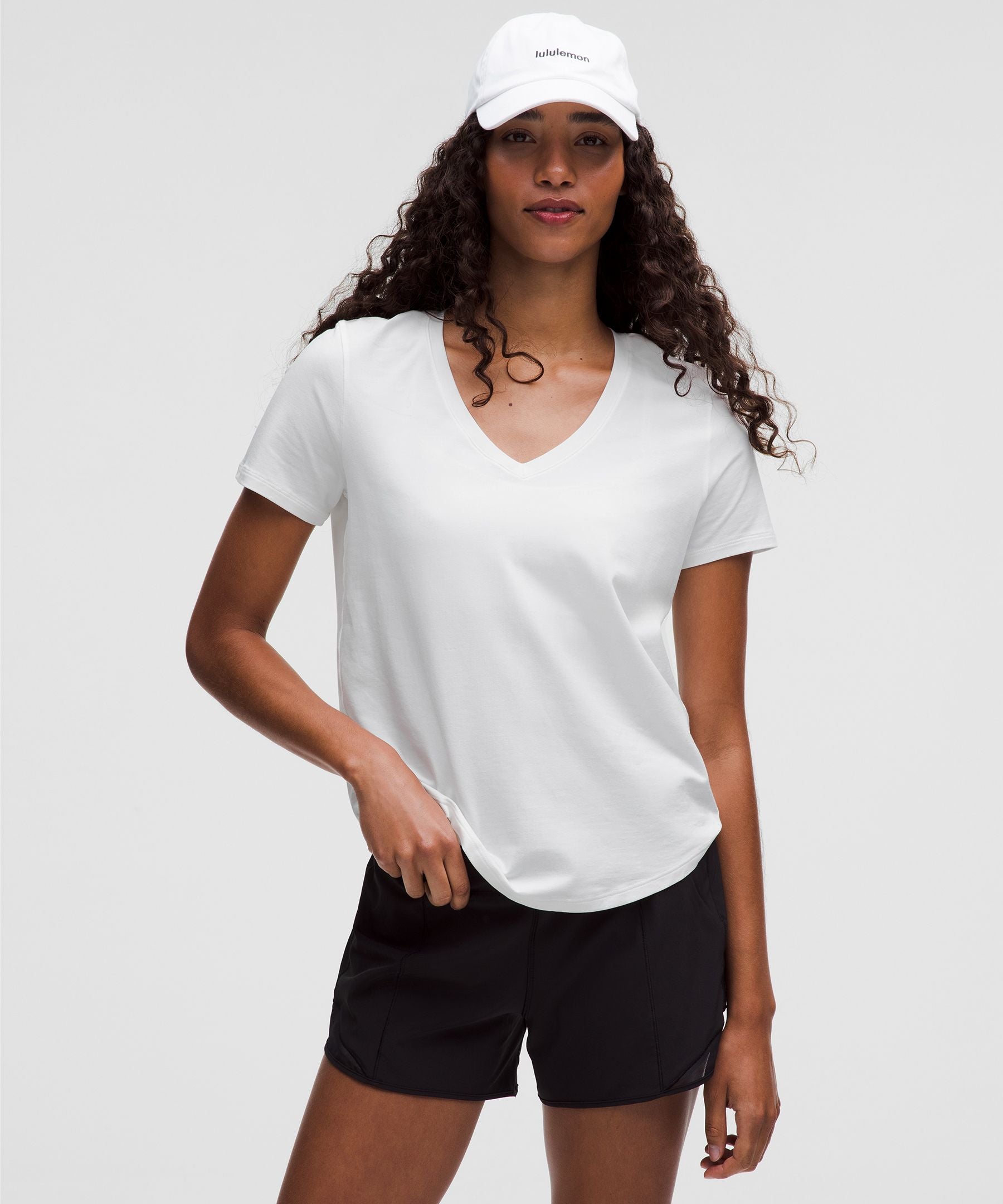 Lululemon Love V-Neck T-Shirt White