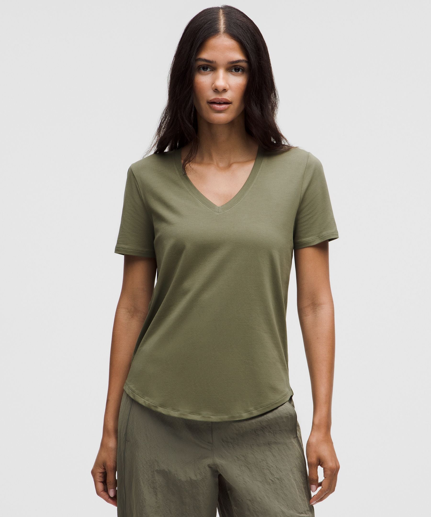 Lululemon Love V-Neck T-Shirt Bay Leaf