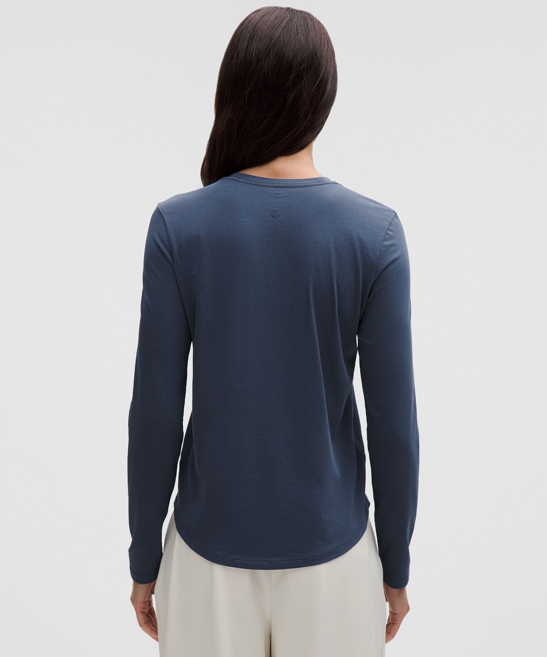 Lululemon Love Long-Sleeve Shirt Blue Twill