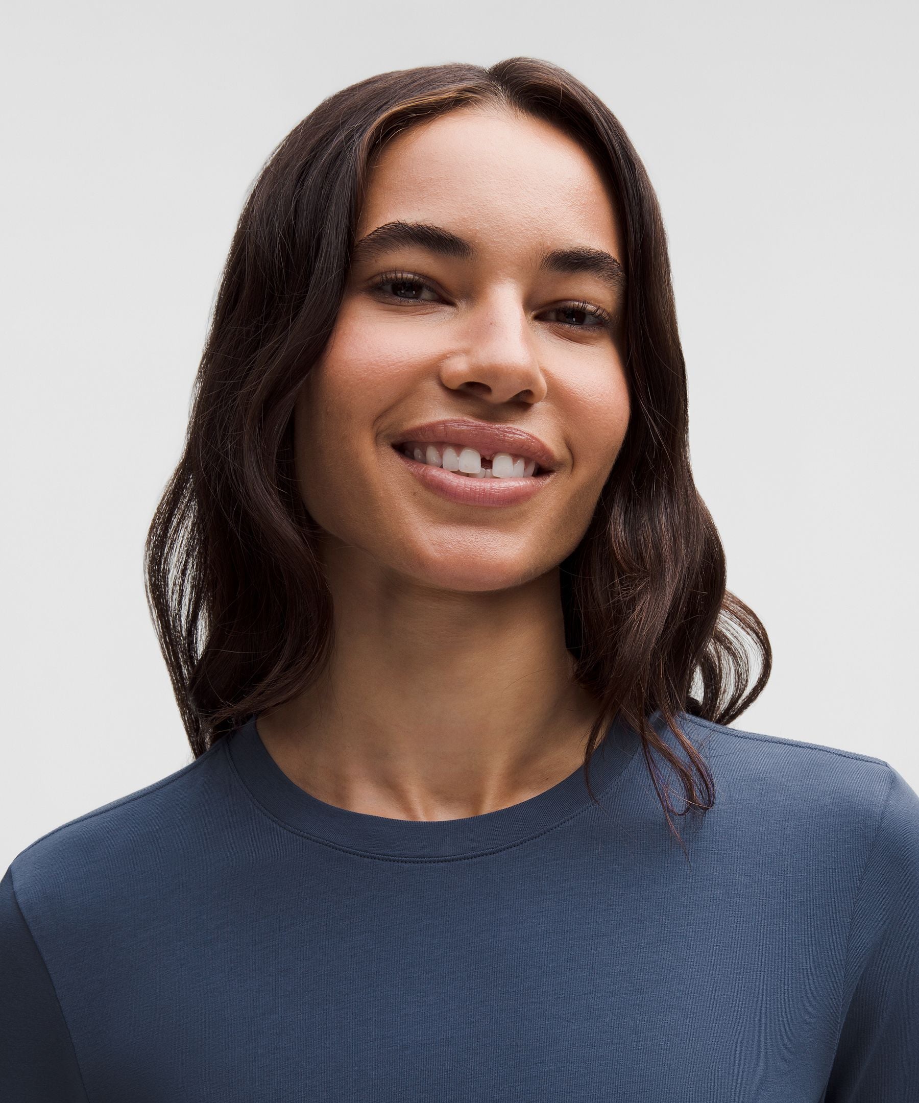 Lululemon Love Long-Sleeve Shirt Blue Twill