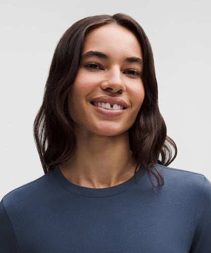 Lululemon Love Long-Sleeve Shirt Blue Twill